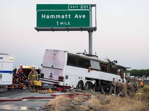 Bus Accident Merced