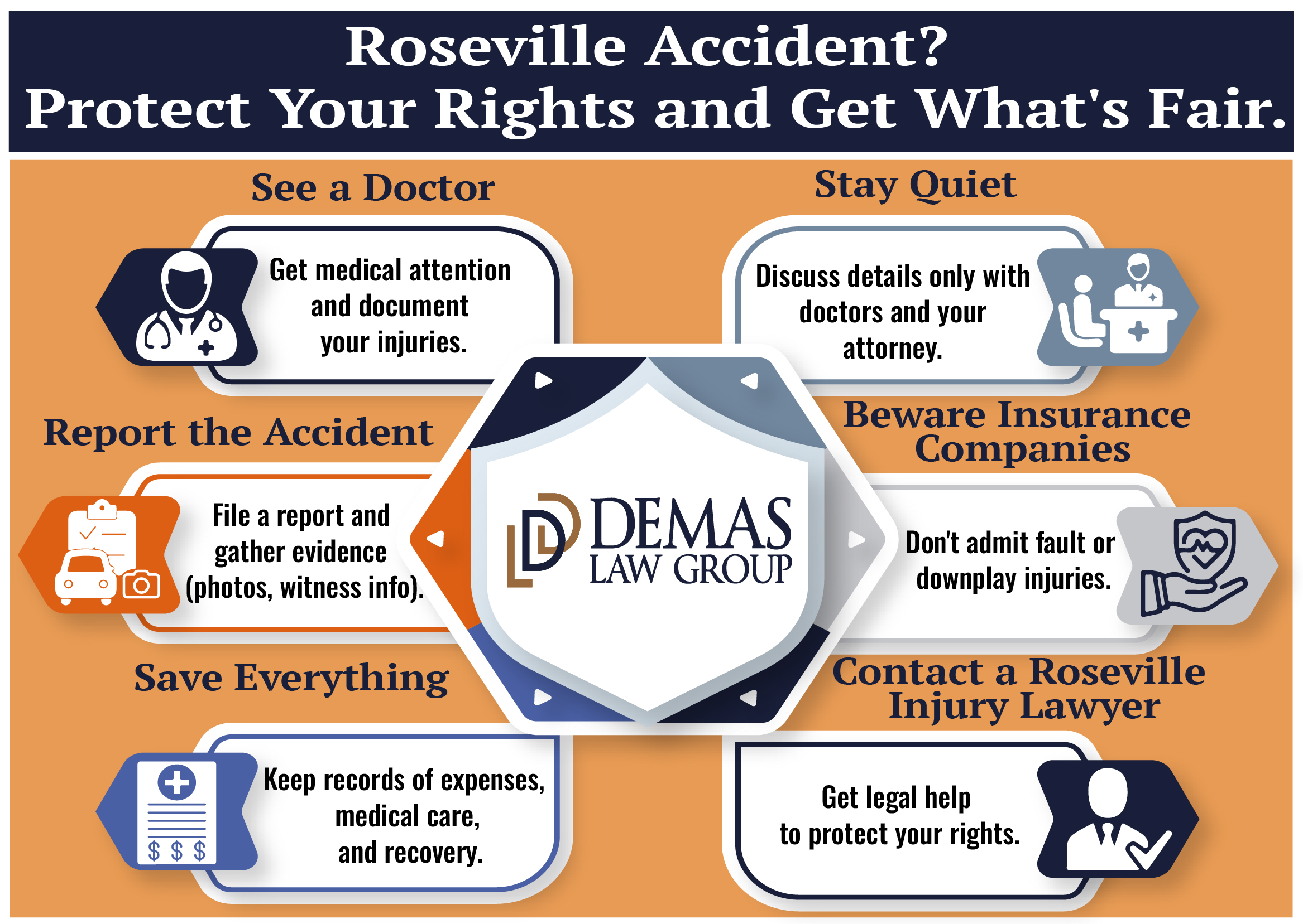 Roseville Steps After Accident