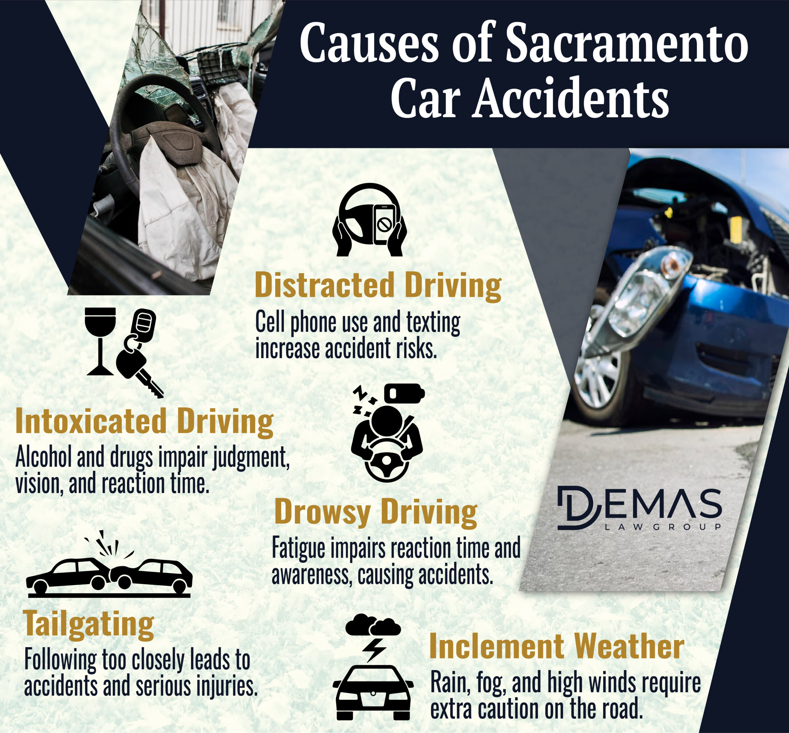 Causes of Car Accidents