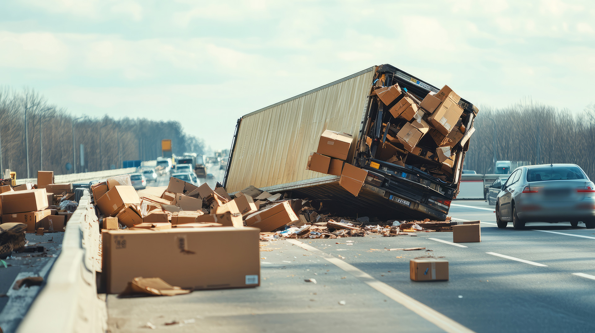 Delivery Driver Accident AdobeStock 1011712082