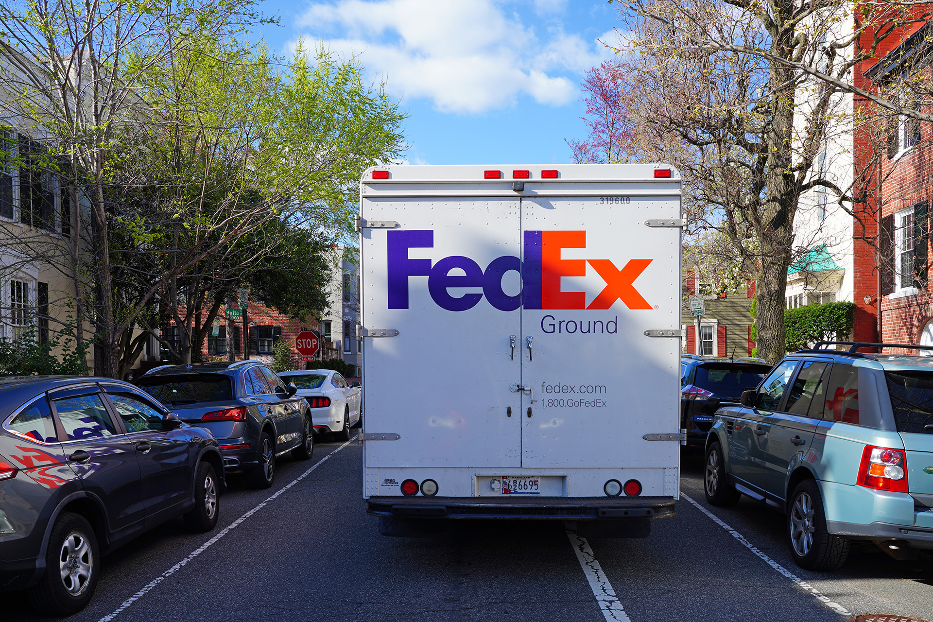FedEx Truck Accident AdobeStock 448996709 Editorial Use Only