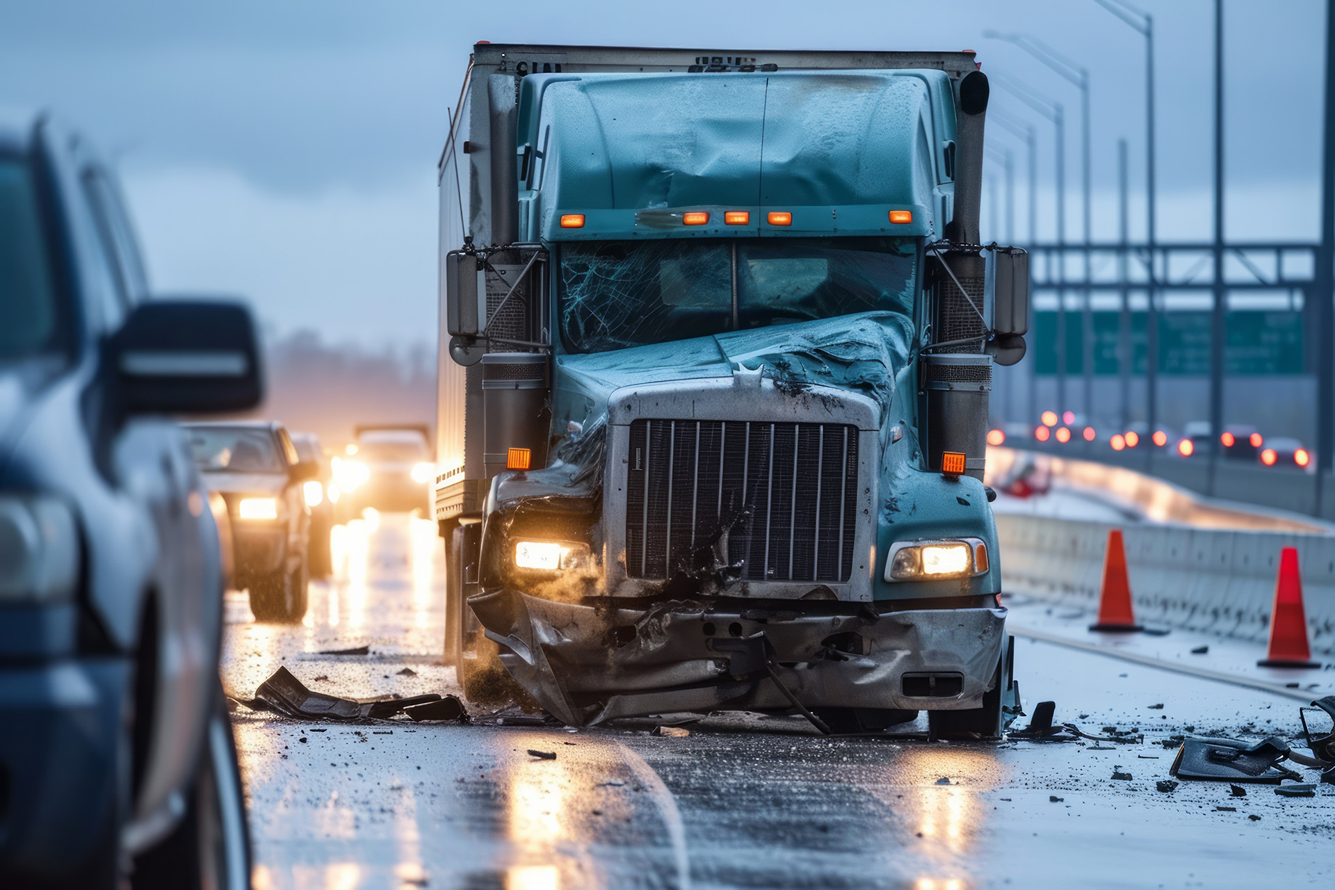 How Negligence is Determined in Truck Accident Cases in Sacramento, CA