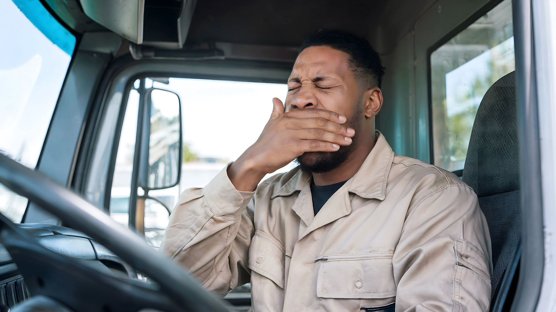 Truck Driver Fatigue AdobeStock 1000326748