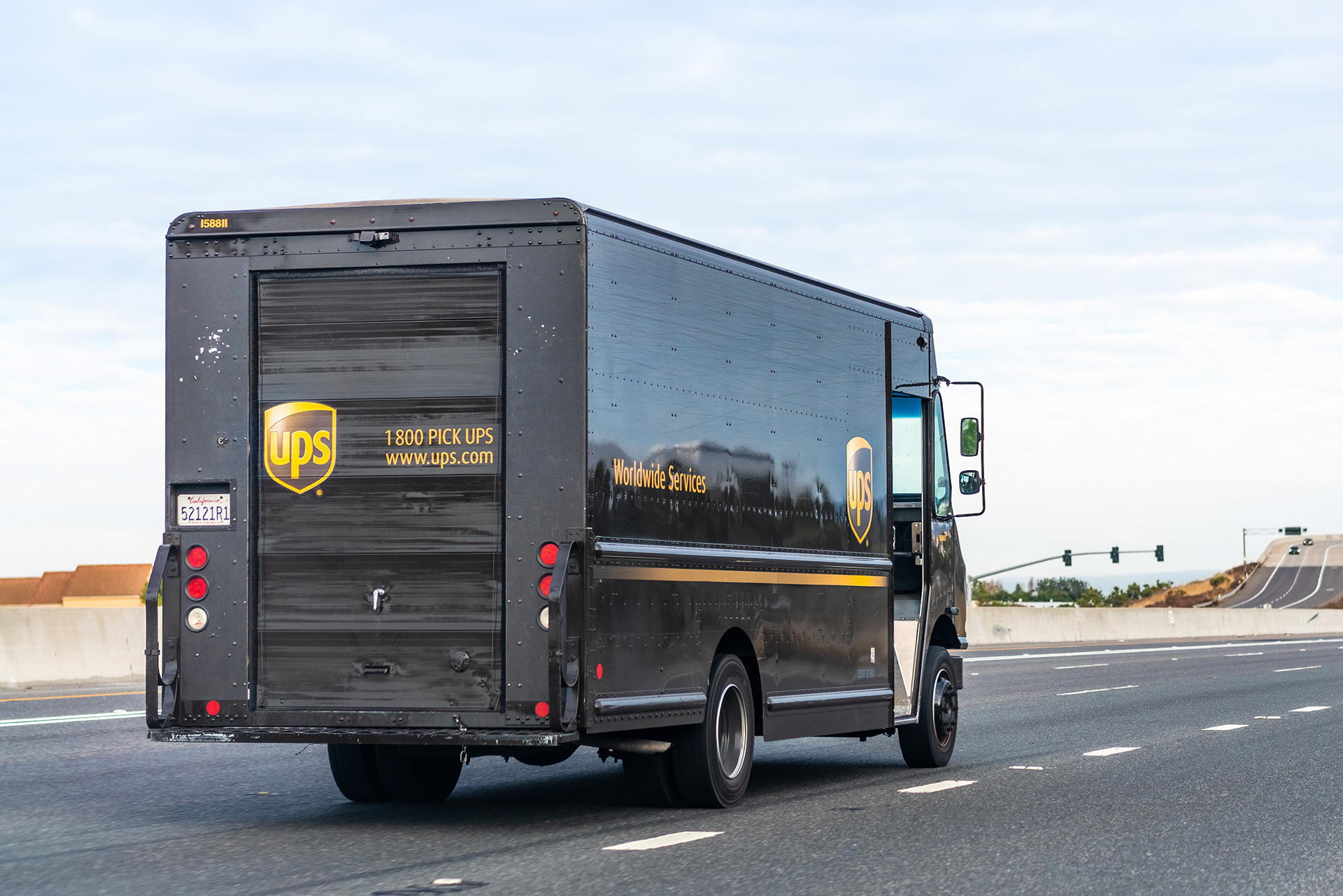 UPS Truck Accident AdobeStock 415520589 Editorial Use Only