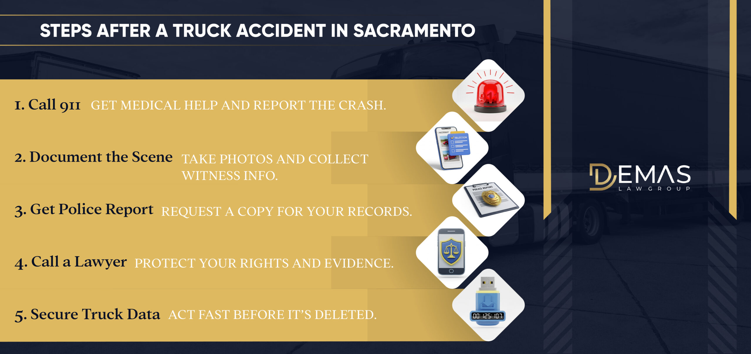 Steps After Truck Accident